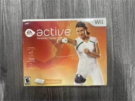 NEW ACTIVE PERSONAL TRAINER BUNDLE FOR WII