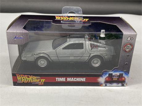 JADA BACK TO THE FUTURE DIE CAST CAR IN BOX
