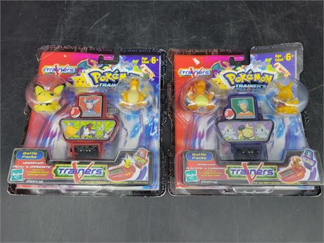 2 VINTAGE POKEMON TRAINERS CHOICES