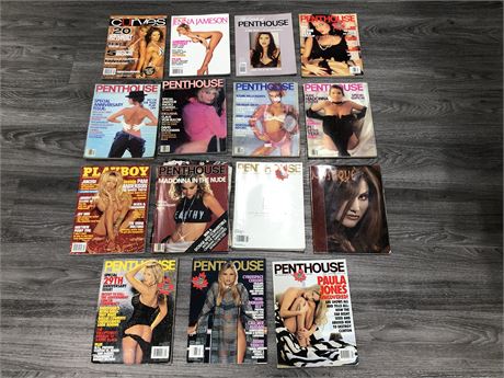 PENTHOUSE & ADULT MAGAZINES (VERY DIRTY)
