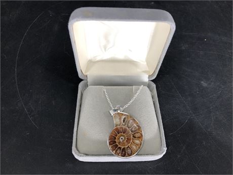 AMMONITE FOSSIL NECKLACE