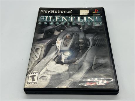 SILENT LINE ARMORED CORE - PS2