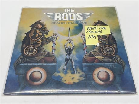 RARE 1986 THE RODS - HEAVIER THAN YOU - NEAR MINT (NM)