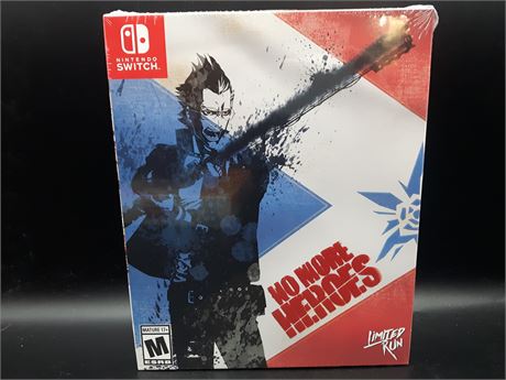 SEALED - NO MORE HEROES - COLLECTORS EDITION - SWITCH