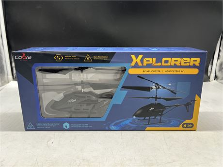 NEW COBRA XPLORER RC HELICOPTER