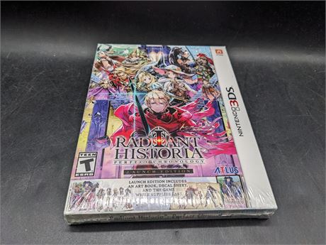SEALED - RADIANT HISTORIA - LAUNCH LIMITED EDITION - 3DS