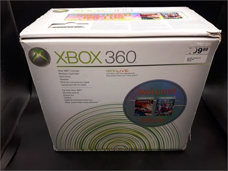 ORIGINAL XBOX 360 CONSOLE - COMPLETE IN BOX - VERY GOOD CONDITION