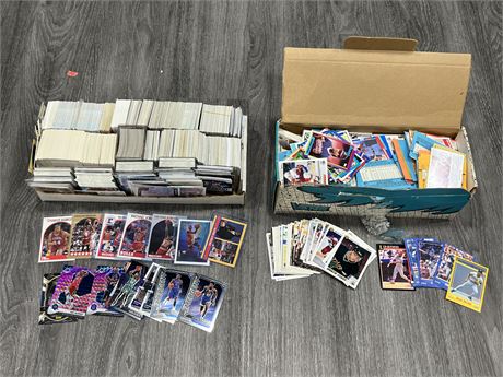 2 BOXES OF SPORTS CARDS - MAJORITY NBA
