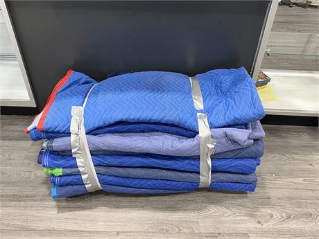 LOT OF 10 OR MORE FULL SIZE MOVING BLANKETS