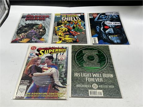 5 MISC COMICS INCLUDING 4 FIRST ISSUES
