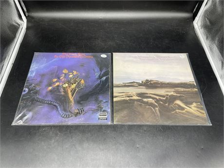 2 MOODY BLUES RECORDS - GOOD CONDITION