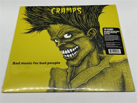 SEALED CRAMPS - BAD MUSIC FOR BAD PEOPLE