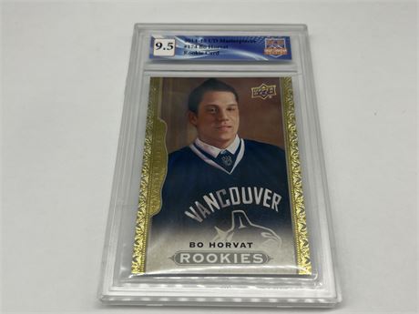 GCG 9.5 ROOKIE BO HORVAT - 2014/15 UD MASTERPIECES