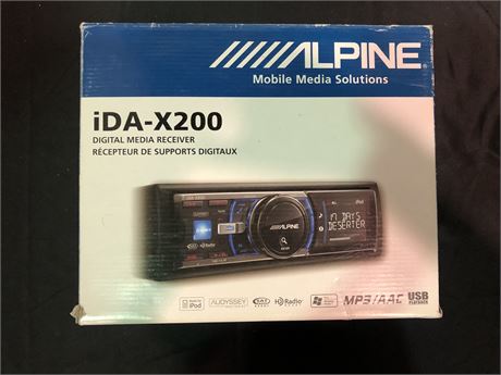 ALPINE IDA-X200 RECEIVER