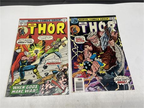 THE MIGHTY THOR #240, & #248