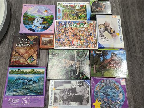 LOT OF PUZZLES (some new)