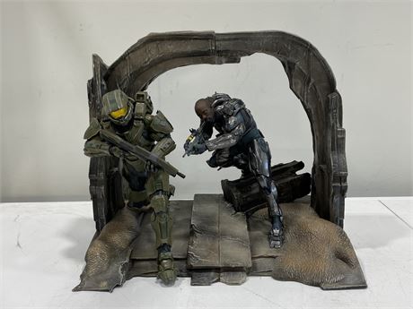 MAGNETIC HALO 2 PIECE STATUE (16” wide, 15” tall)