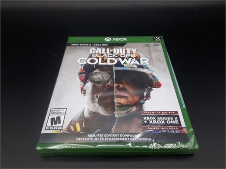 NEW - CALL OF DUTY COLD WAR - XBOX SERIES X / XBOX ONE