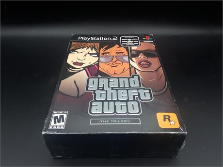 SEALED - GRAND THEFT AUTO TRILOGY - PS2