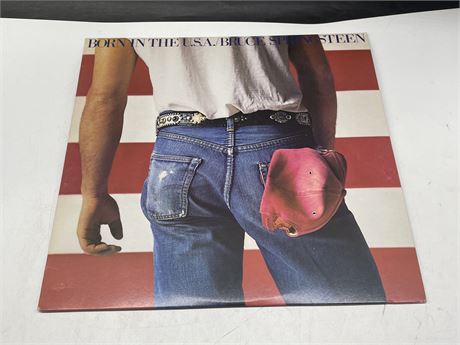BRUCE SPRINGSTEEN - BORN IN THE U.S.A. - EXCELLENT (E)