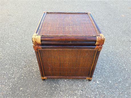 BAMBOO CHEST (15"dm - 15.5"Height)