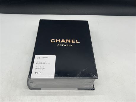 SEALED NEW CHANEL CATWALK COFFEE TABLE BOOK - 11”