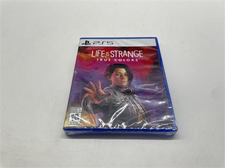 SEALED PS5 LIFE IS STRANGE TRUE COLOURS