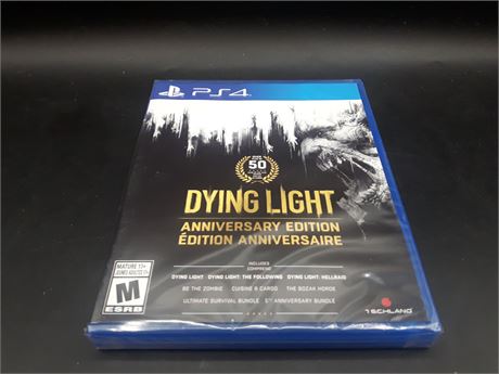 SEALED - DYING LIGHT ANNIVERSARY EDITION - PS4