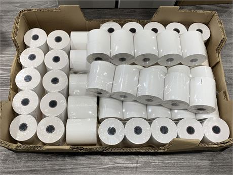 50 ROLLS OF THERMAL PAPER