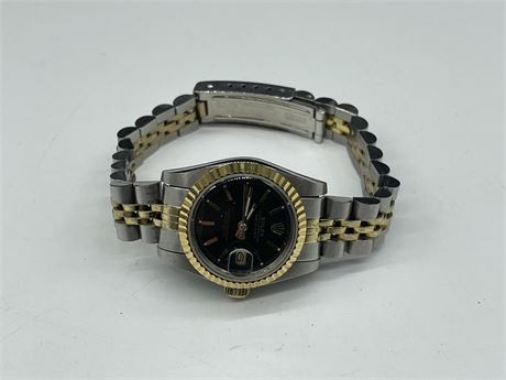 ROLEX REPRODUCTION AUTOMATIC LADIES WATCH WORKING