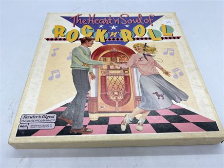 THE HEART N SOUL OF ROCK & ROLL - 7 LP SET - VG+