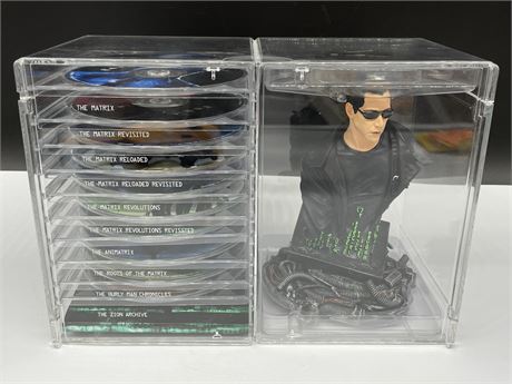MATRIX NEO BUST & CD COLLECTION