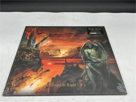 SEALED - ANGEL WITCH - ANGEL OF LIGHT - LIMITED EDITION LIGHT YELLOW LP