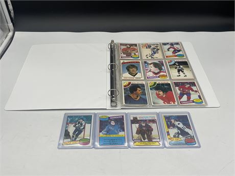 (25) 1970’s HOCKEY CARDS - (NM - MINT CONDITION)