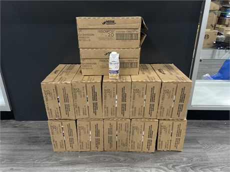 13 CASES OF 24 NESTLE PROTEIN & VITAMIN DRINKS (2022 EXP - 312 DRINKS IN TOTAL)
