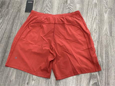 (NEW) LULULEMON PACE BREAKER SHORT 9” SIZE L WITH TAGS