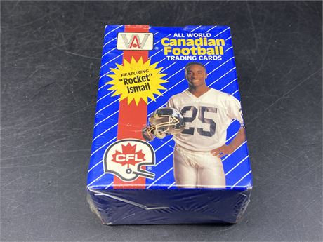 FACTORY SEALED 1991 CFL FOOTBALL COMPLETE SET
