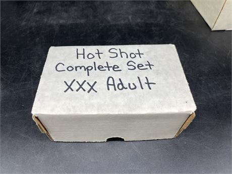 HOT SHOTS XXX ADULT COMPLETE COLLECTOR CARDS SET
