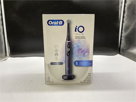NEW ORAL B IO SERIES 7 ELECTRIC TOOTHBRUSH