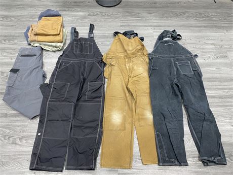 LOT OF COVERALLS + SOME OTHER