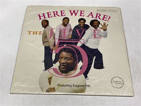 SEALED OLD STOCK - THE JIVE 5 - HERE WE ARE!