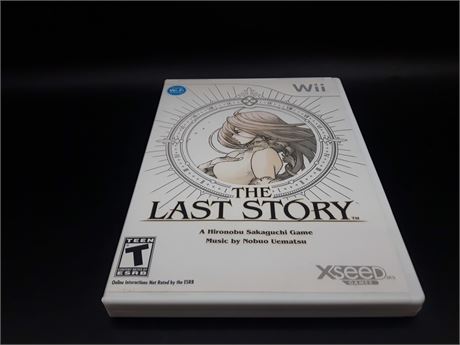 LAST STORY - VERY GOOD CONDITION - WII
