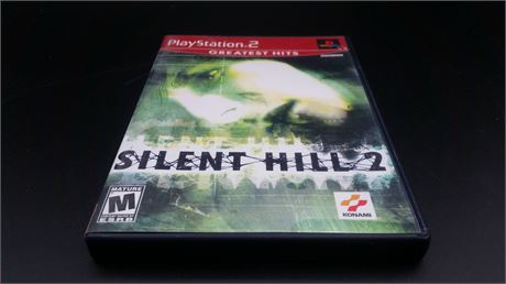 EXCELLENT CONDITION - CIB - SILENT HILL 2 - PS2