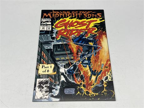 RISE OF THE MIDNIGHT SONS GHOST RIDER #28
