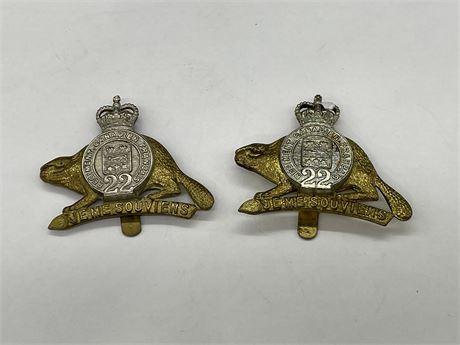 2 CANADIAN MILITARY MEDALS