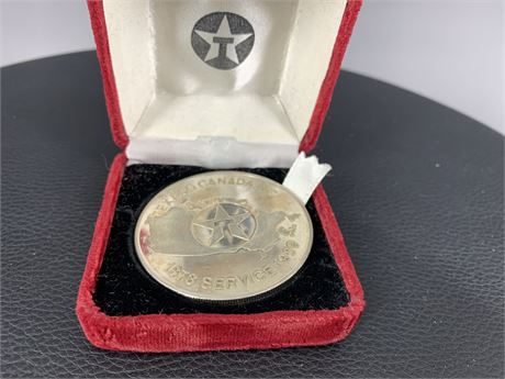 TEXACO 1873-1989 COIN W/ORIGINAL BOX