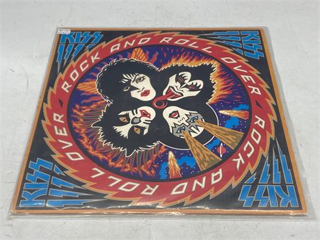 KISS ROCK N ROLL OVER - VG (slightly scratched)