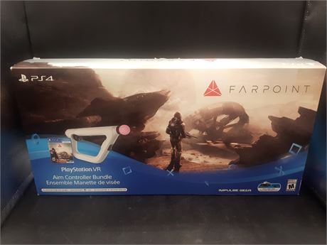 PS VR GUN WITH FARPOINT BUNDLE - VERY GOOD CONDITION