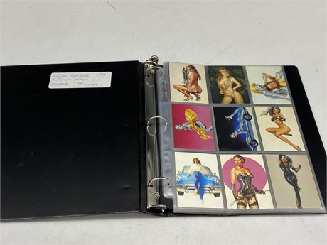 HAJIME SORAYAMA 1993 COMPLETE SET OF SEXY ROBOTS & PINUP GIRLS (90 cards)