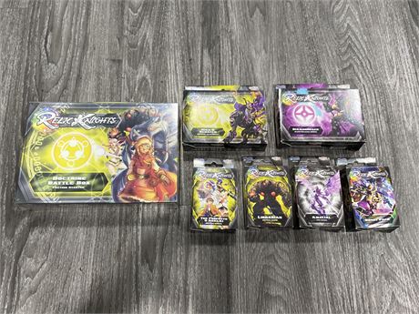 7 RELIC KNIGHTS BATTLE BOX BOOSTER PACKS